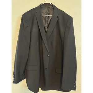 Pierre Laurant Men's Black Edward 2B Suit Jacket Blazer 60L HighTech Fabric
